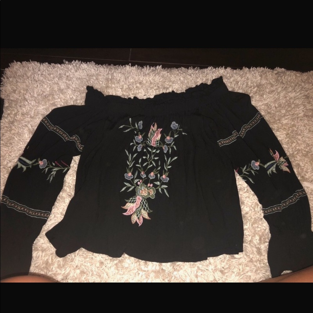 Off the shoulder